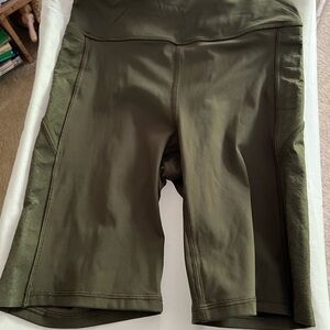 Lululemon Olive Green Women's Shorts